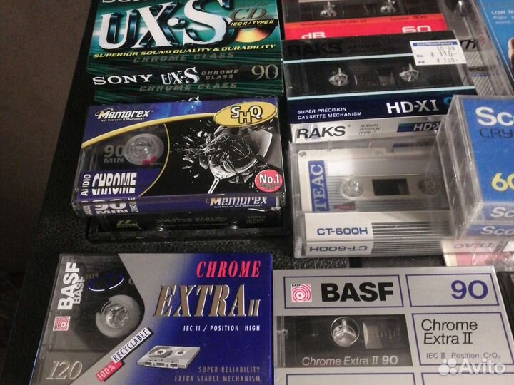 Аудиокассеты запечатанные