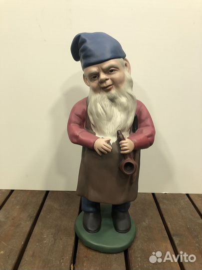 Статуэтка гипсовая, гипс гном СССР 1930е г Кунгур
