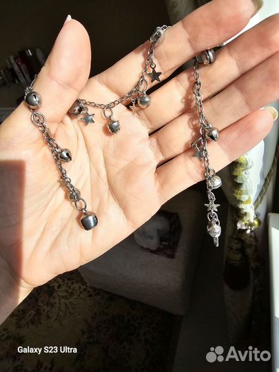 Браслет с колокольчиками