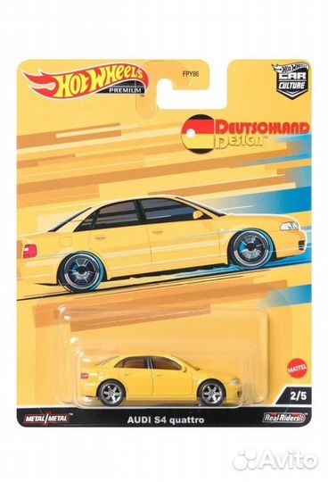 Hot wheels premium audi s4 quattro