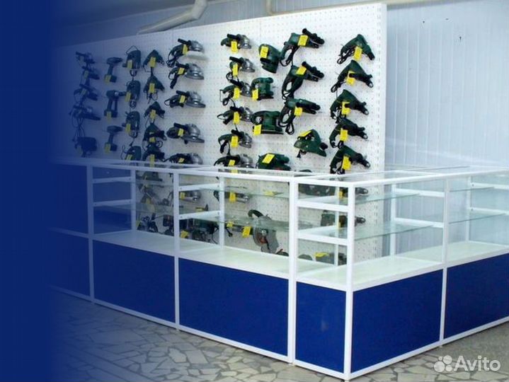 Торговый прилавок для автозапчастей