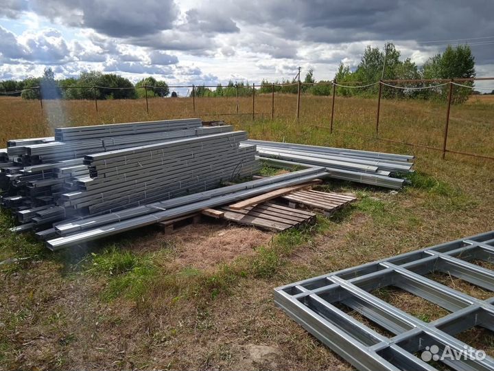 Быстровозводимый ангар лстк под ключ