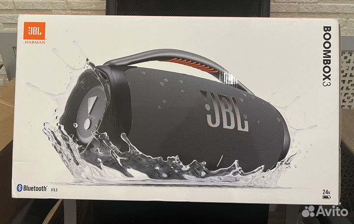 Колонка jbl boombox 3