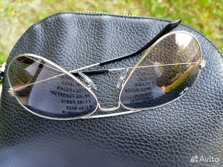 Очки Ray Ban Aviator оригинал Италия кат 2N