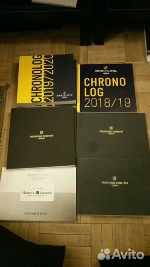 Каталоги часов разные (Omega, blancpain и др)