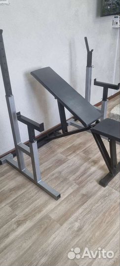 Стойки Для Жима С Подстраховкой + Скаймья С Рег