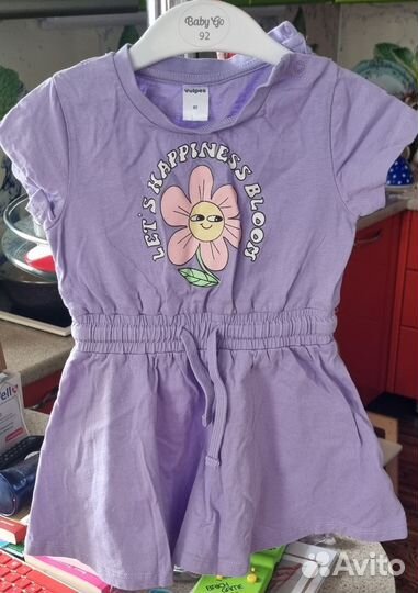 Детские вещи hm, baby GO, vulpes и др. р. 86, 92