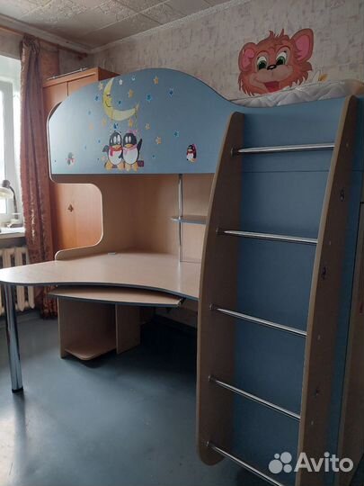 Детская кровать-чердак