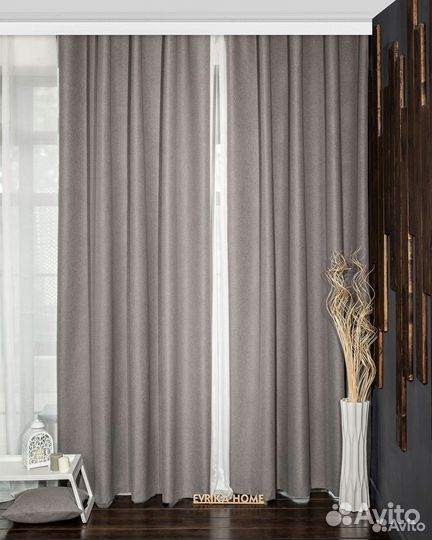 Портьеры блэкаут Массимо шторы