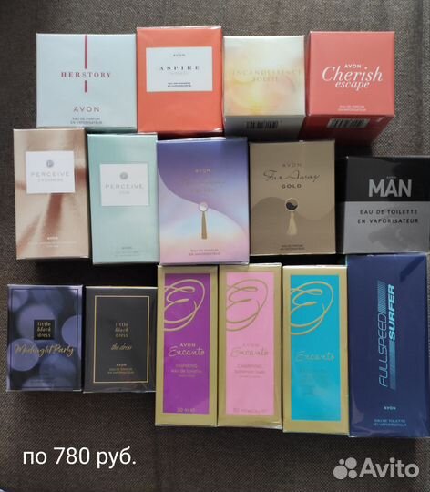 Туалетная/парфюмерная вода Avon