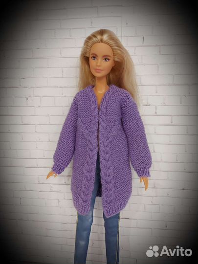 Вязаная одежда для барби
