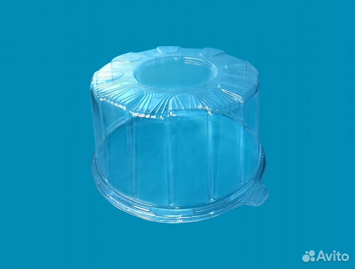 Одноразовая посуда, крыглые тортницы