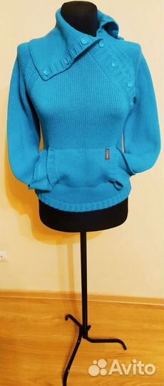 Джемпер 80шерсть 44 YAX Англия