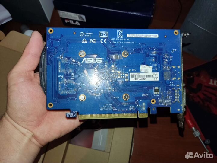 Видеокарта asus gt 1030 2gb