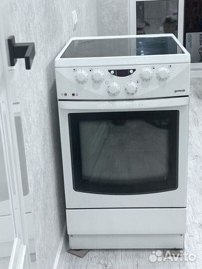 Плита электрическая бу с духовкой стеклокерамика