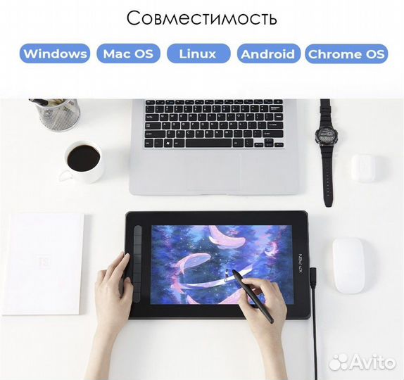 Планшет для рисования XP-Pen