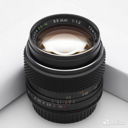 Tomioka Auto Yashinon DS-M 55mm f1,2 + Yashica TL