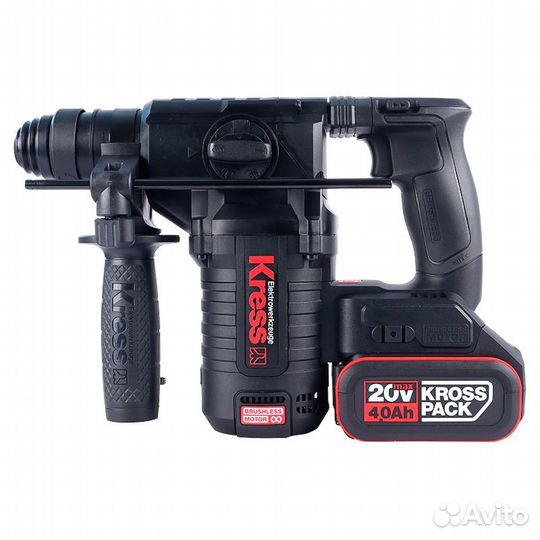 Перфоратор аккумуляторный Kress KU388, 20В, кейс