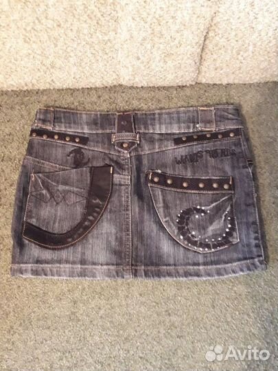 Юбка джинсовая