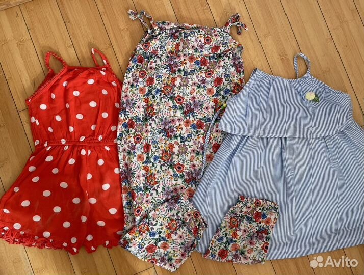 Пакет одежды Zara, Next, H&M на 5-6 лет (110-116)
