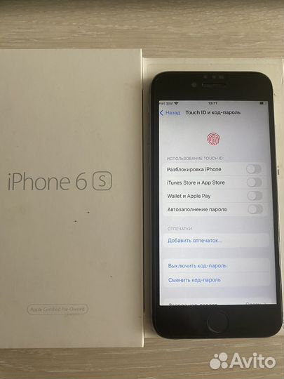 iPhone 6S, 64 ГБ
