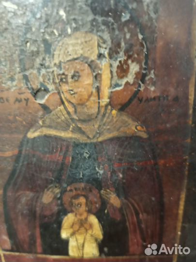 Икона четырехчастная 19 век