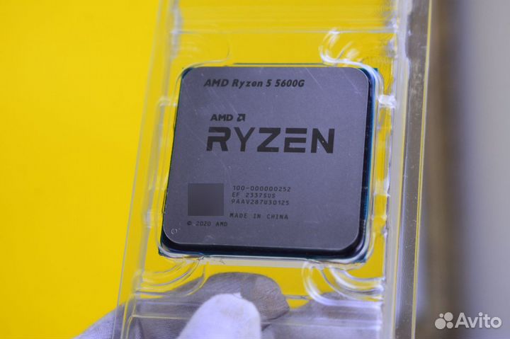 Прoцессор amd ryzen 5 5600g оеm
