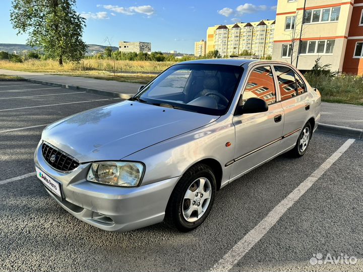 Hyundai Accent 1.5 МТ, 2004, 199 890 км