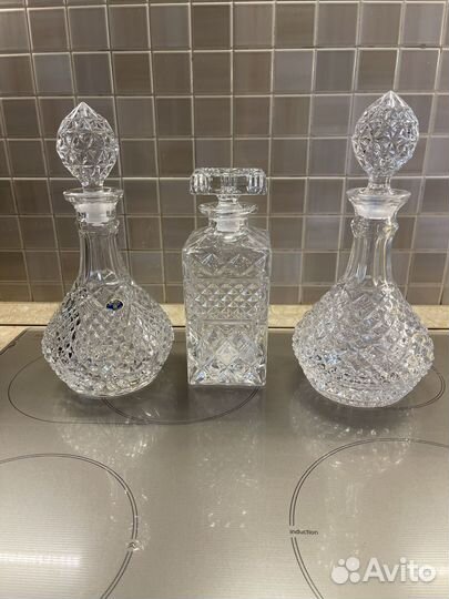 Хрустальный графин штоф