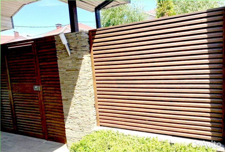 Ламели для забора жалюзи