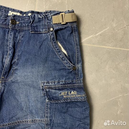 Широкие реп штрты Jet Lag Vintage Dickies y2k