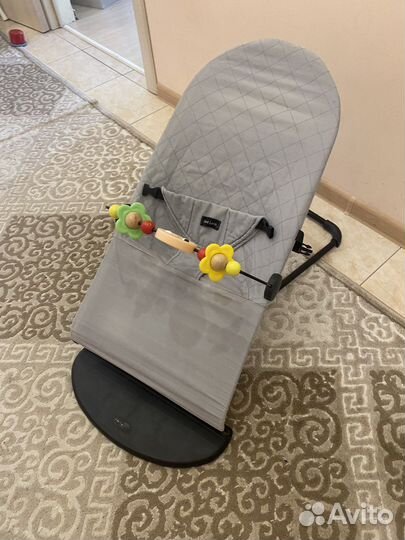 Шезлонг детский качалка