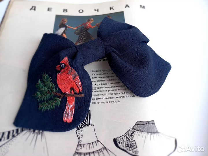 Заколка бант