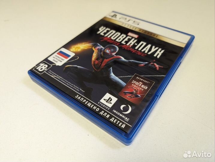 Человек паук Майлз Моралес для ps5