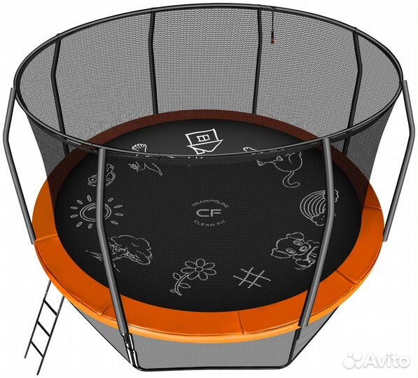 Батут Clear Fit FamilyHop 12ft