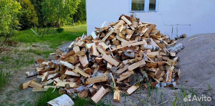 Дрова качественные от 1 куба любых пород древесины