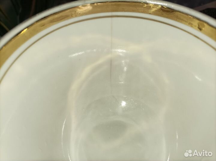 Чашка-гигант Мальва (Барановка) чайная пара