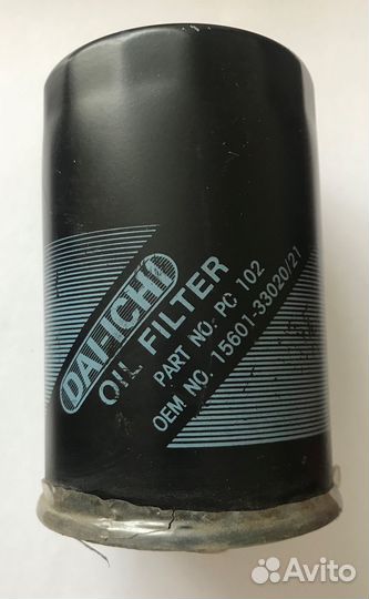 Toyota Фильтр масляный 1560133021