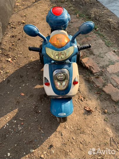 Детский мотоцикл на аккумуляторе бу