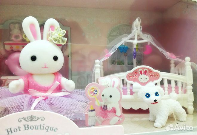 Happy Family Набор мебели Спальня аналог Sylvanian