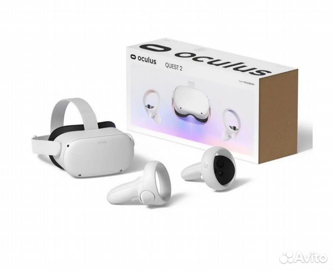 Очки виртуальной реальности с джойстиками