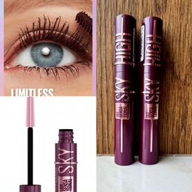 Maybelline Sky High оттенок Burgundy Haze тушь