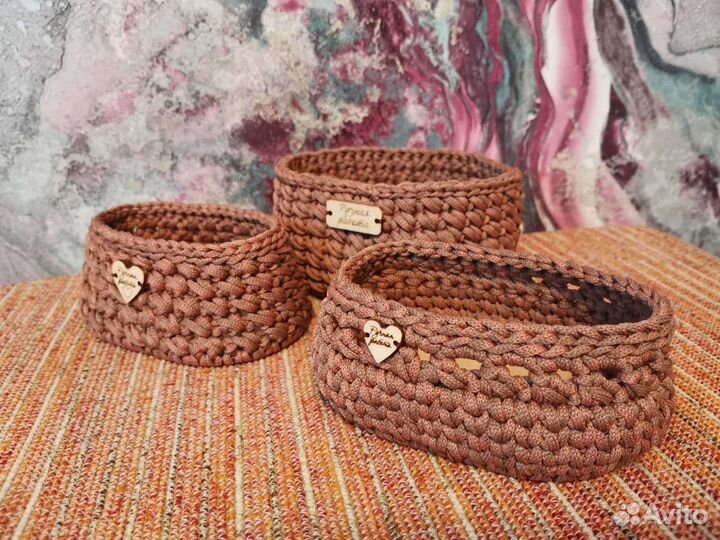 Корзина ручной работы