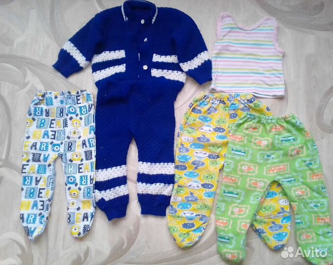 Детские вещи 0-3 мес пакетом