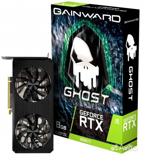 Видеокарта Geforce RTX 3060ti lhr 8gb
