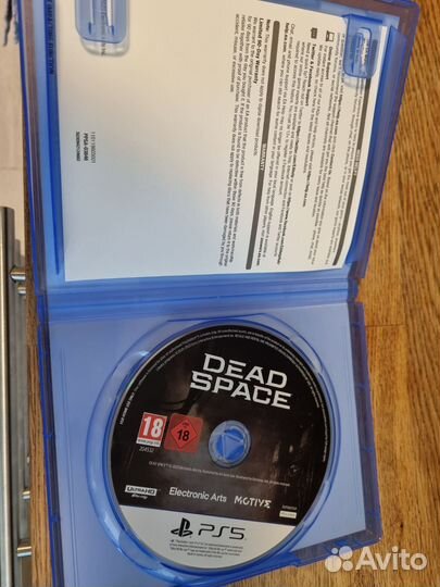 Диск б/у для ps5 dead space remake
