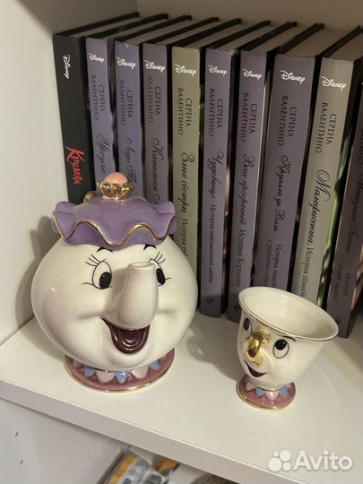 Чайный набор Disney Миссис Потс и Чип