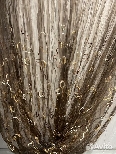 Тюль органза