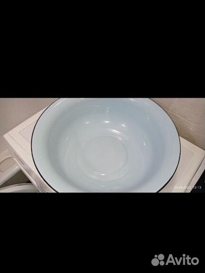 Тазик эмалированный СССР