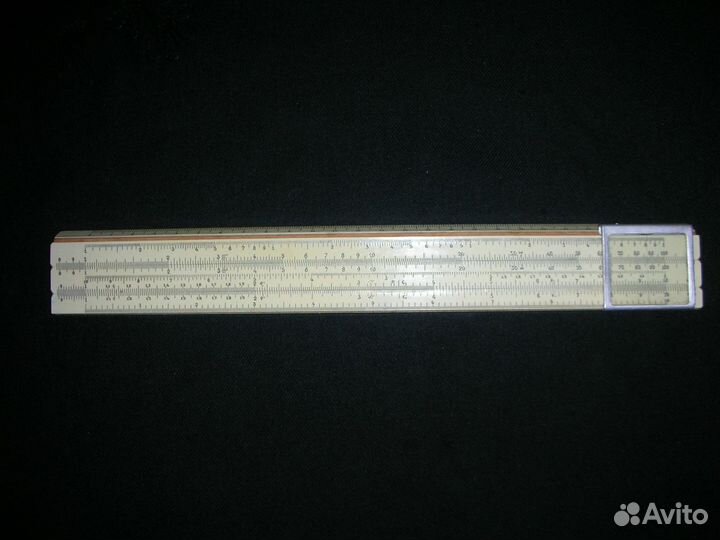 Логарифмическая линейка, Киев, 1955 год, СССР